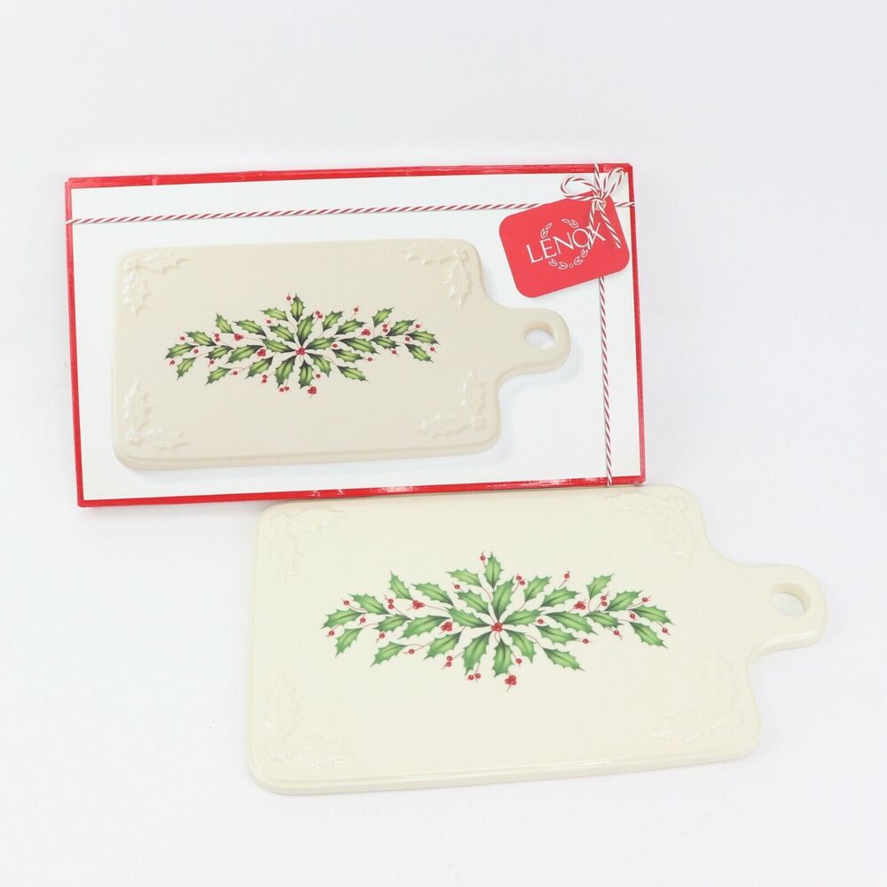 Lenox Holiday Cheeseboard New‎ in Box